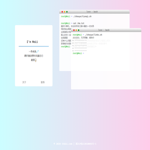 MoLi | 一个热爱工作的咸鱼 MoLi | 一个热爱工作的咸鱼